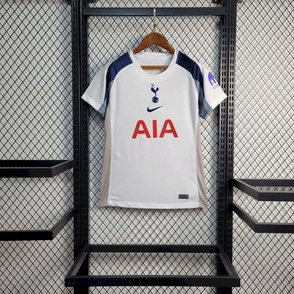25-26 Women Tottenham Hotspur Home Kit Football T-Shirt AAAAJersey Supply Yupoo 2