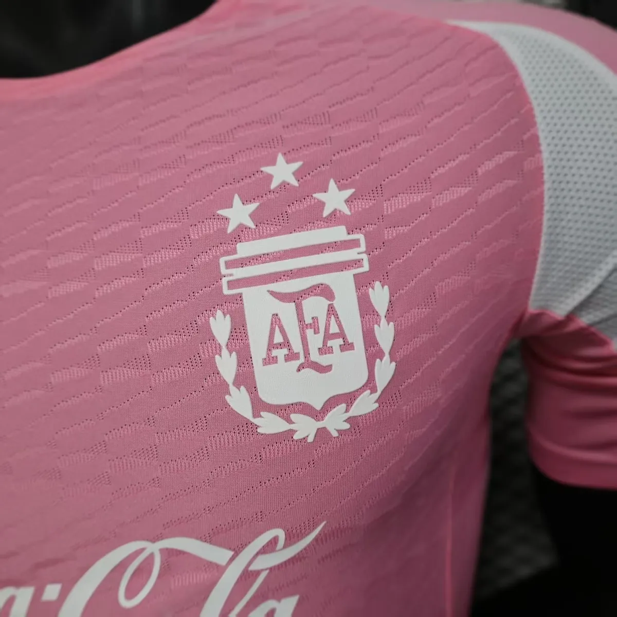 2025 Argentina Special Edition Player Version Pink Shirt AAAAJersey Supplier Yupoo 5