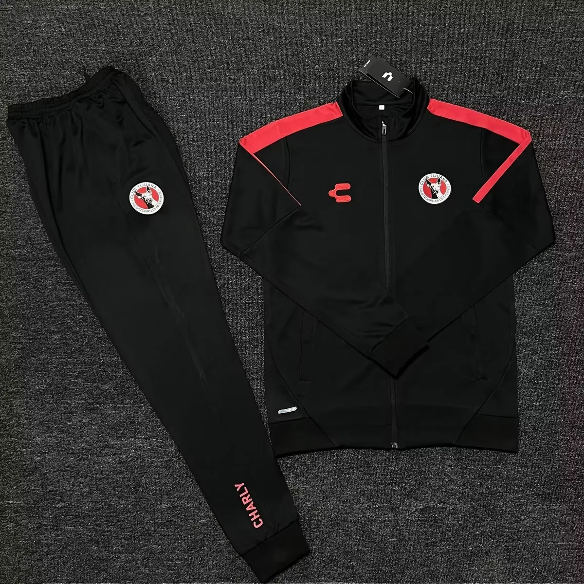 23-24 Tijuana Jackets Suits Xolos Black Tracksuit Soccer AAAAJerseys Yupoo 2