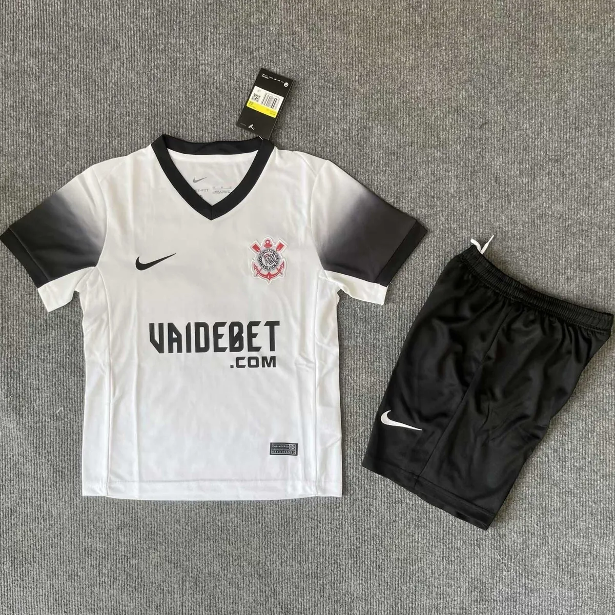 24-25 Corinthians Home Kid Kits Youth Apparels AAAAJersey Wholesale Yupoo 2
