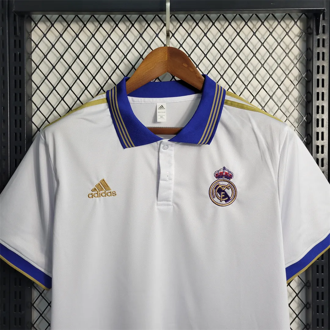 23-24 Real Madrid white POLO 9