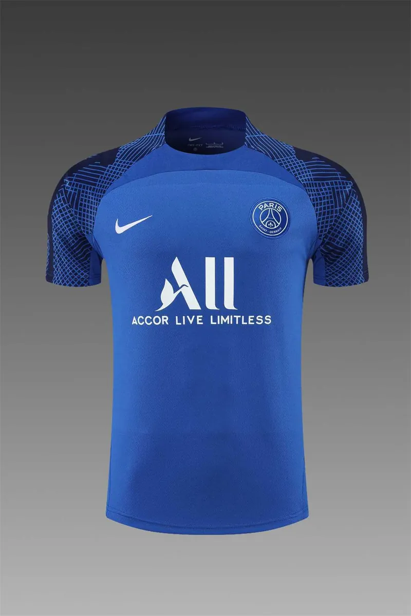 22-23 PSG training suit short sleeve kit blue 18