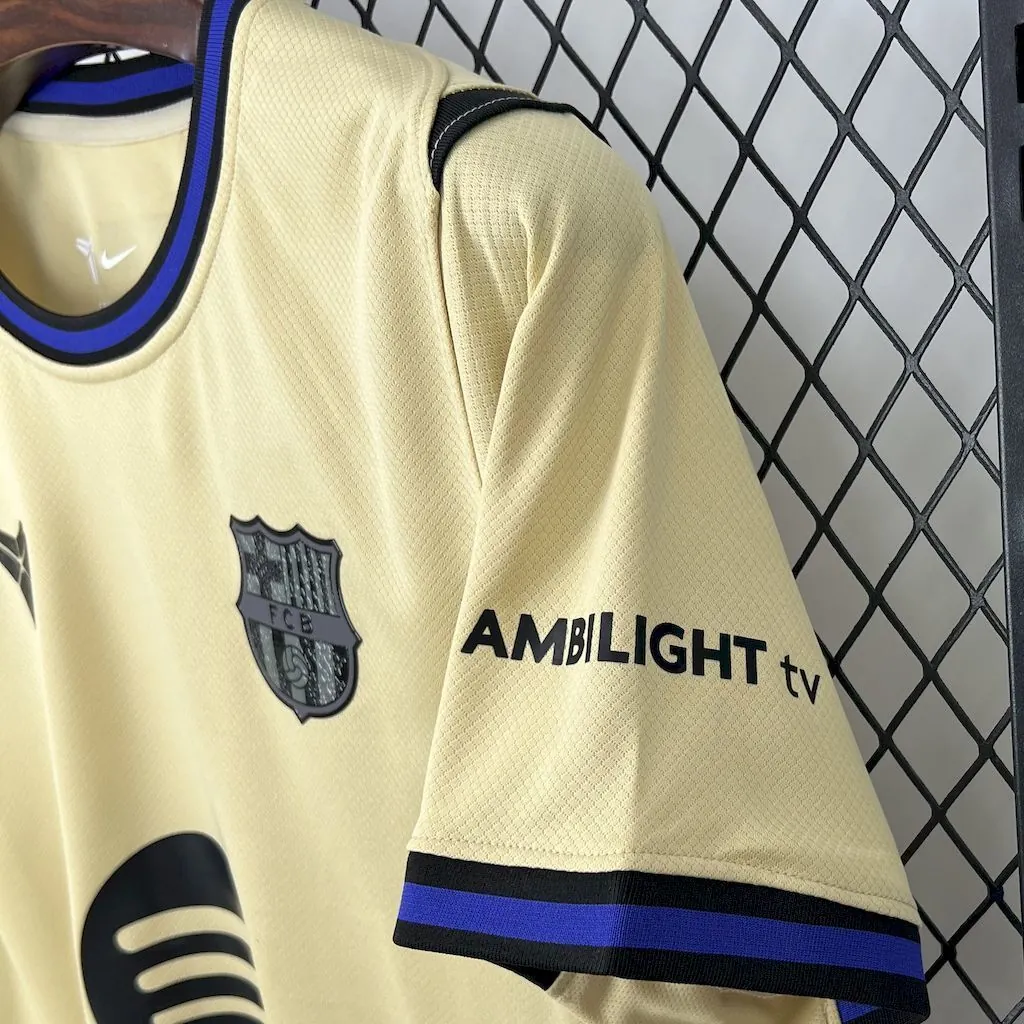 25-26 Barcelona Away Kit Football T-Shirt AAAAJersey Supply Yupoo 3