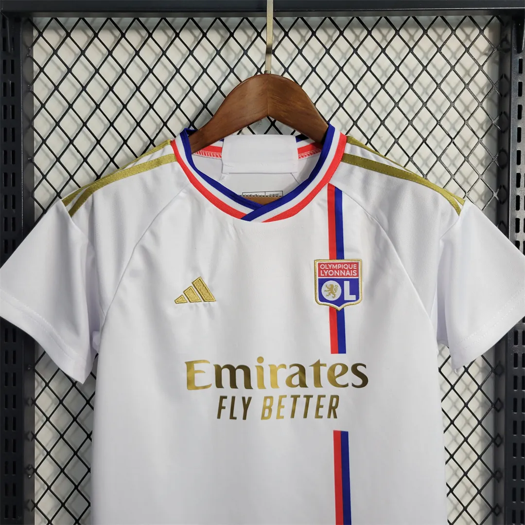 23-24 Lyon home kids kit 8