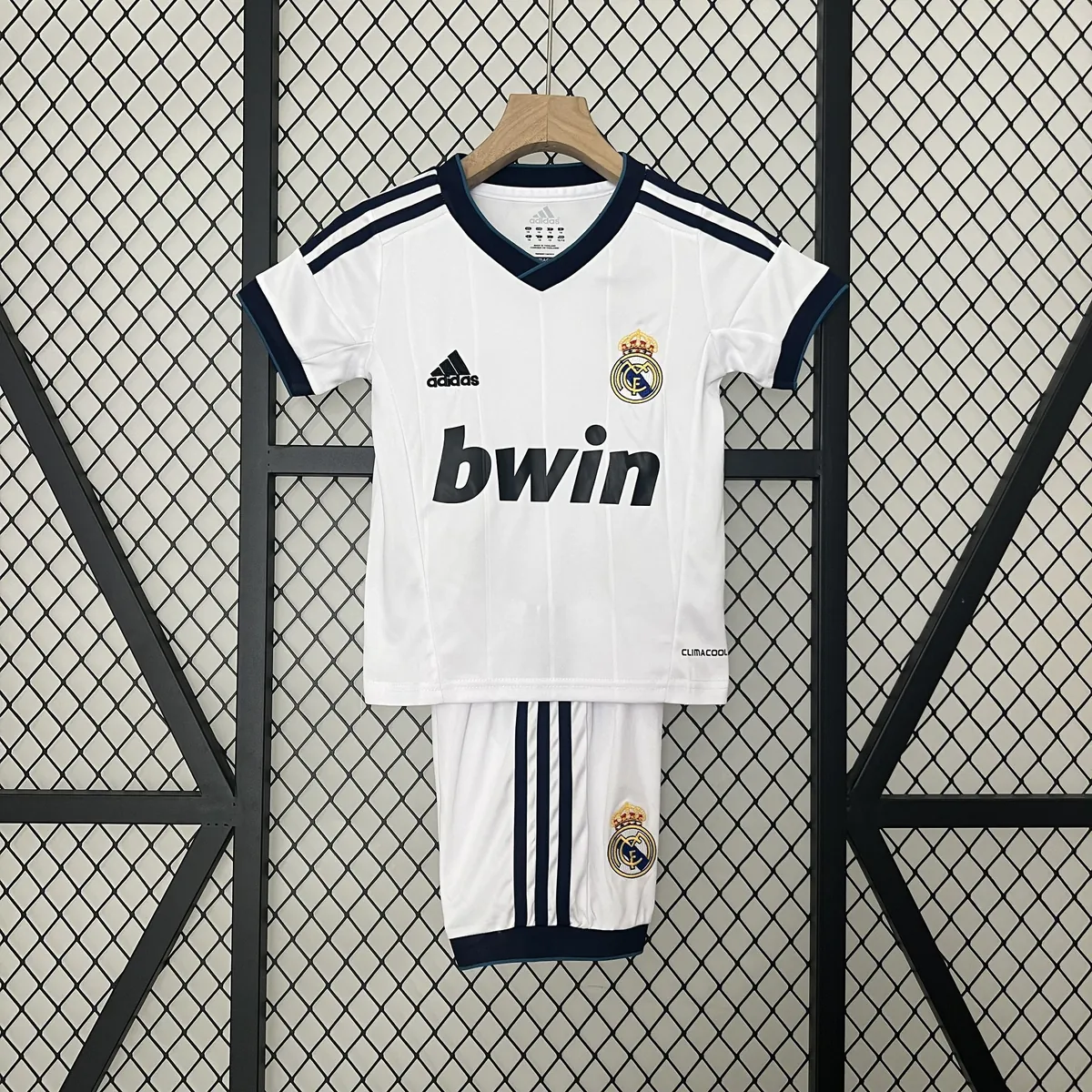 12-13 Real Madrid Home Retro Kid Kits Children Sets Best Jerseys Yupoo 9