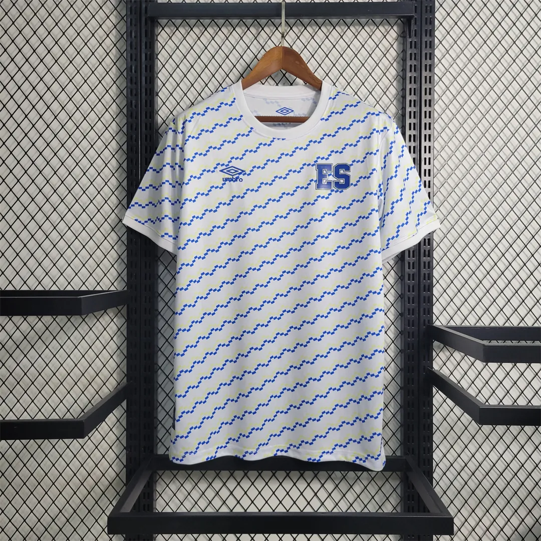 23-24 El Salvador White Training Suit Size S-XXL 8
