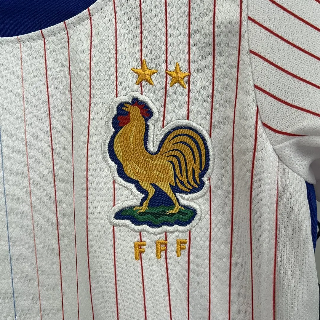 2024 France Away Kid Kits Children Sets Best Jerseys Yupoo 4