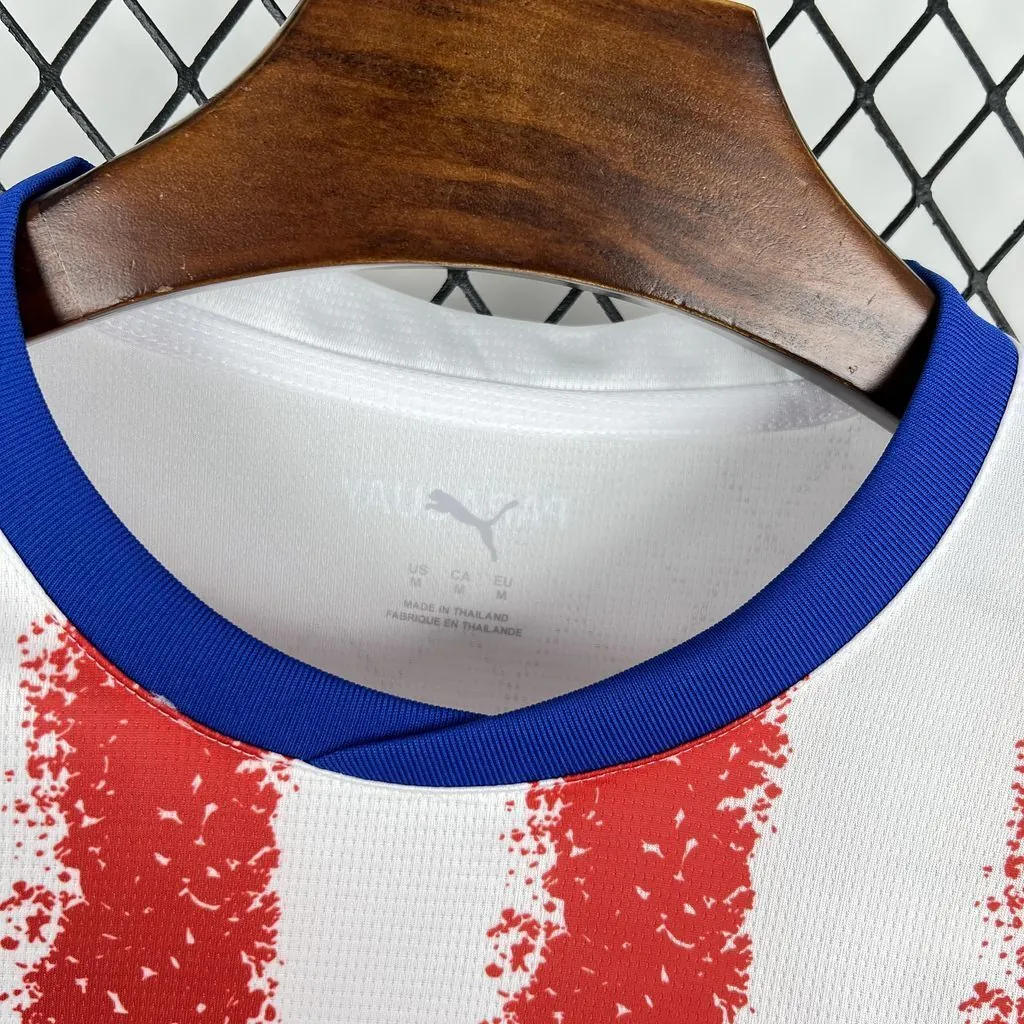 2026 Paraguay World Cup FIFA Home Mens Kit Football T-Shirt AAAAJersey Supply Yupoo7 6