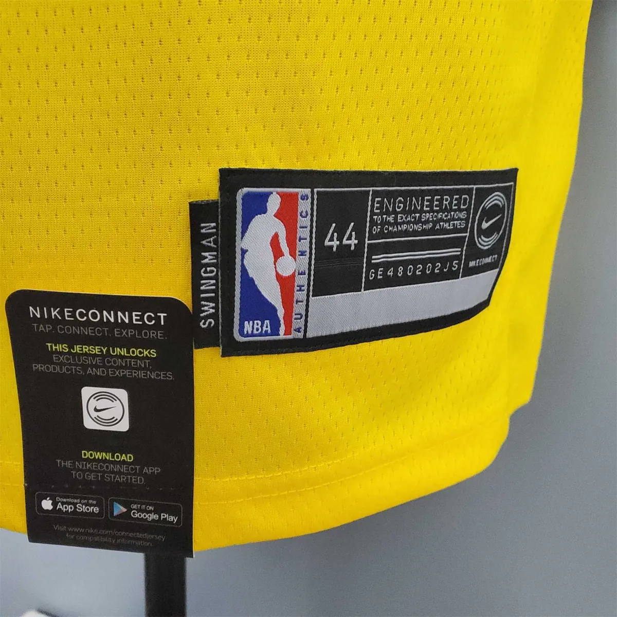 DAVIS #3 Lakers Commemorative Edition Round neck yellow 5