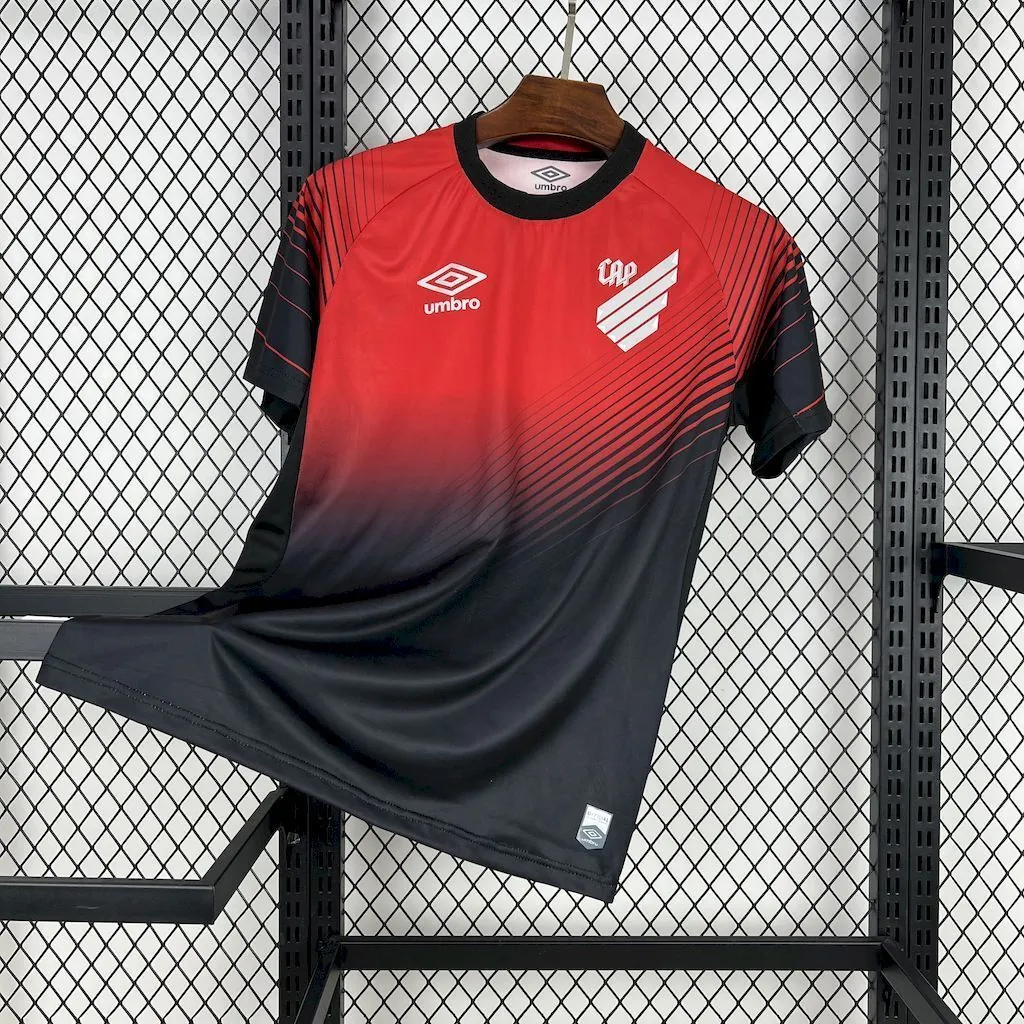 25-26 Athletico Paranaense Home Kit Soccer T-Shirt AAAAJersey Yupoo 6