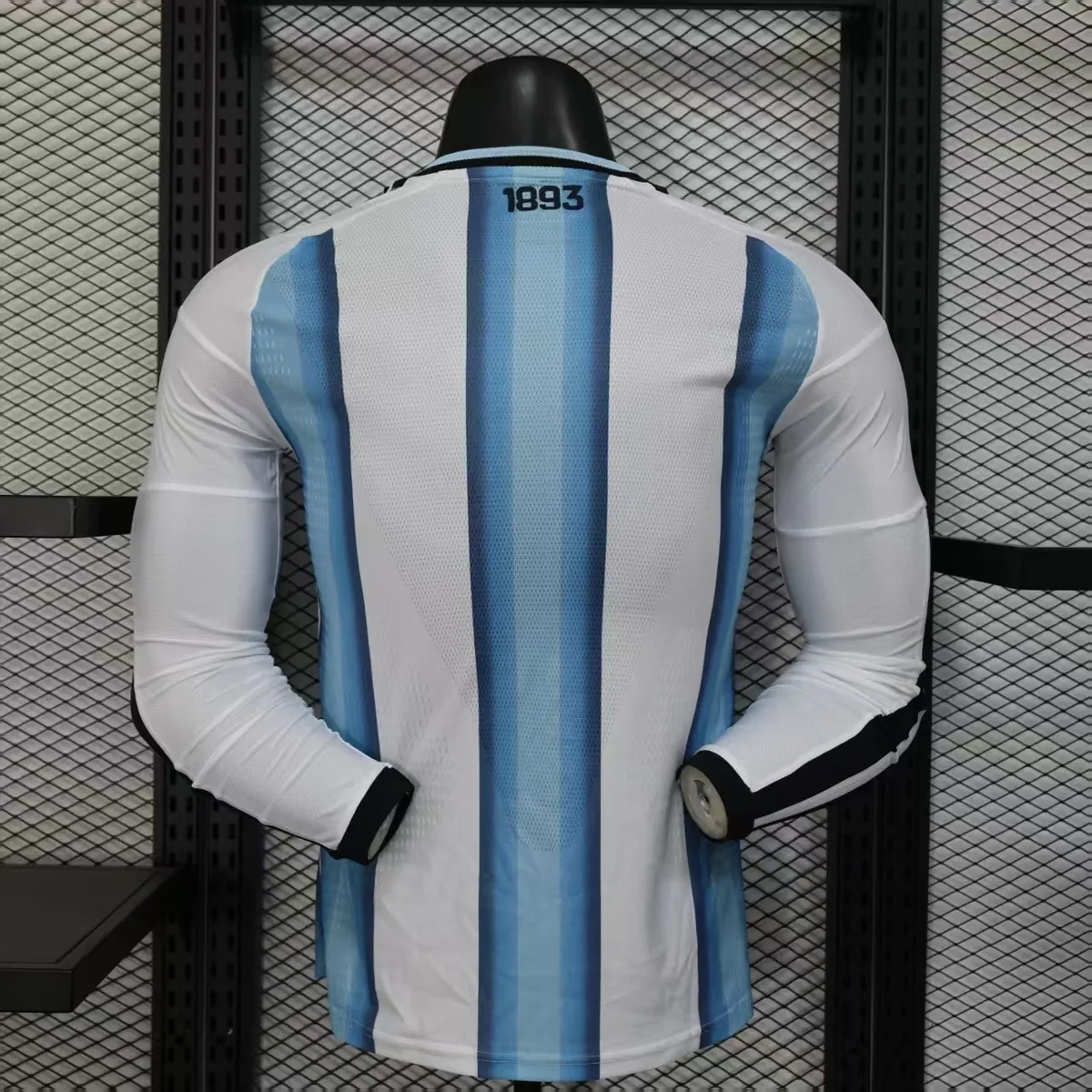 2026 World Cup Argentina Home Kit Player Version Football Long Sleeve Shirt AAAAJersey Supply Y 3
