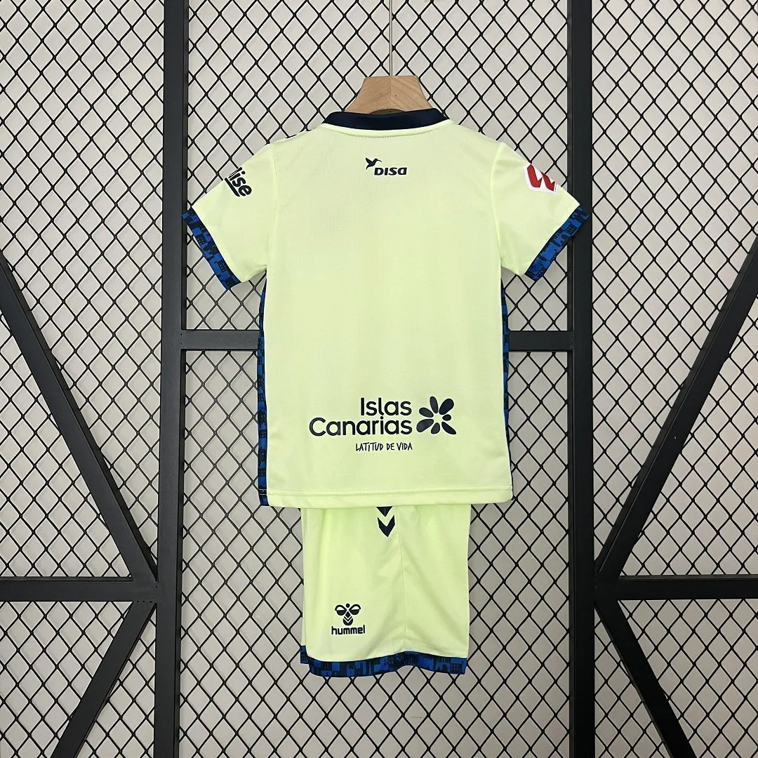 24-25 UD Las Palmas Third Kid Kits Youth Apparels Football AAAAJersey Yupoo 7