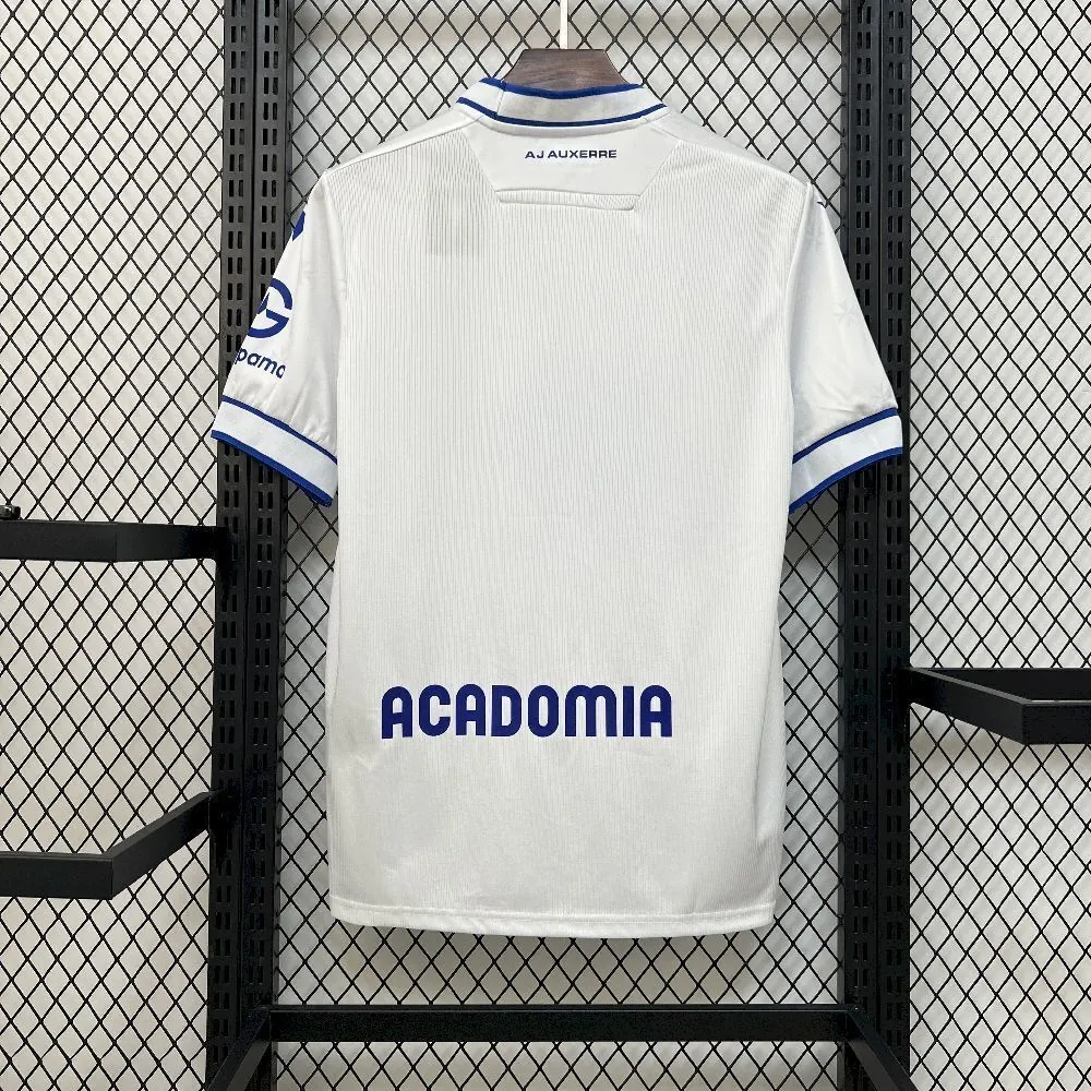 25-26 AJ Auxerre Home Kit Football Shirt AAAAJersey Yupoo 3