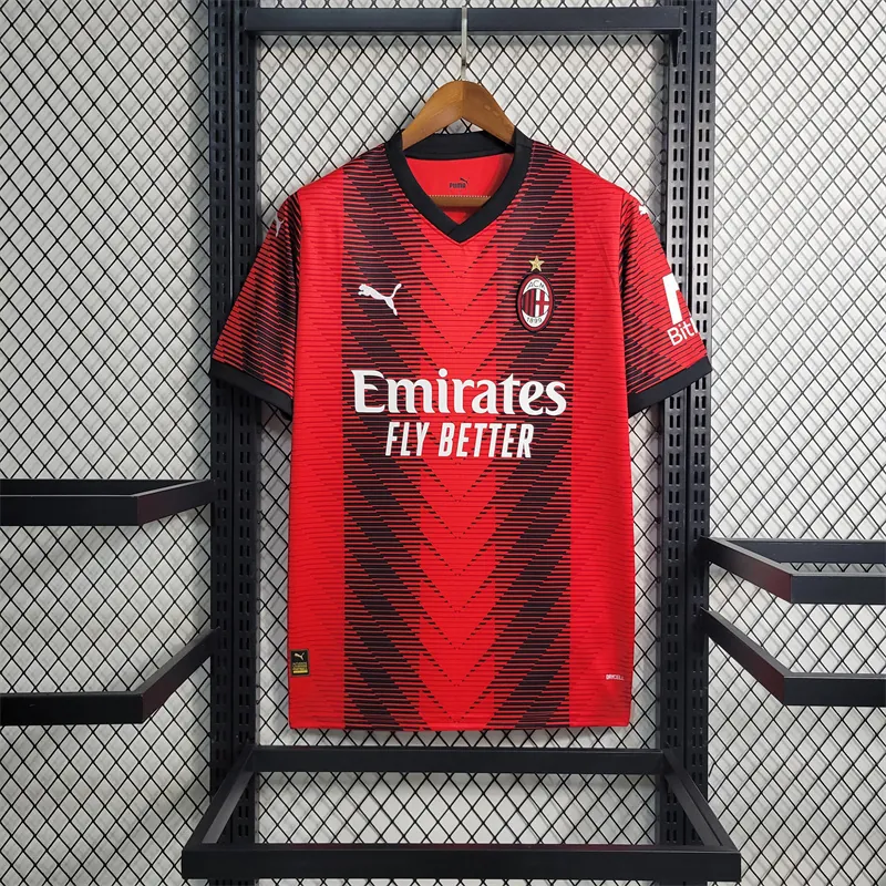 23-24 AC Milan Home Size S-4XL 11
