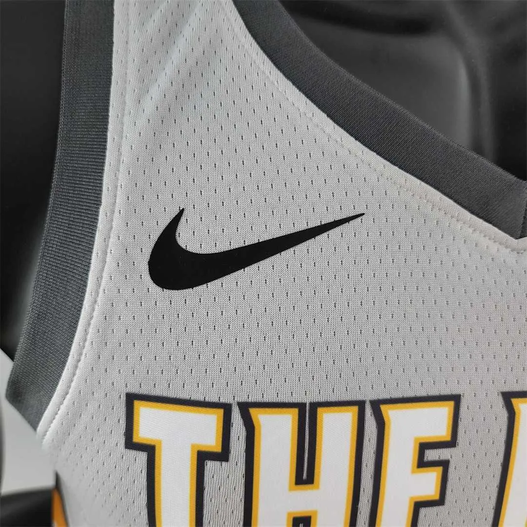2018 Irving #2 Cleveland Cavaliers Grey NBA Jersey 3