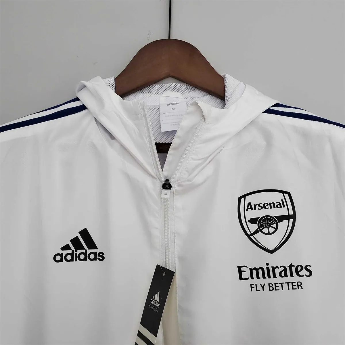 22-23 Arsenal white windbreaker 5