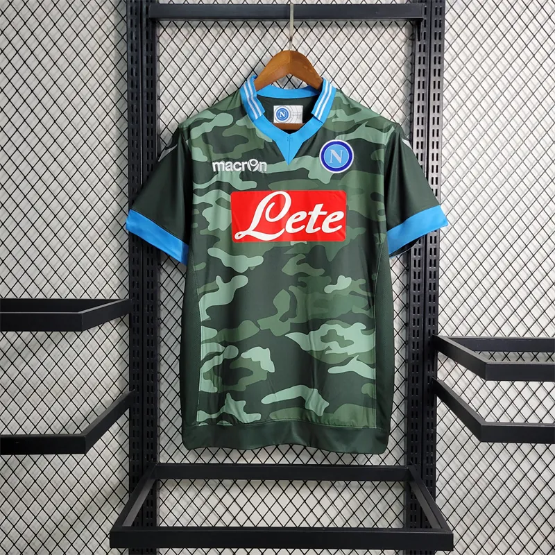 13-14 Retro Napoli Home Size S-XXL Soccer Jersey 10