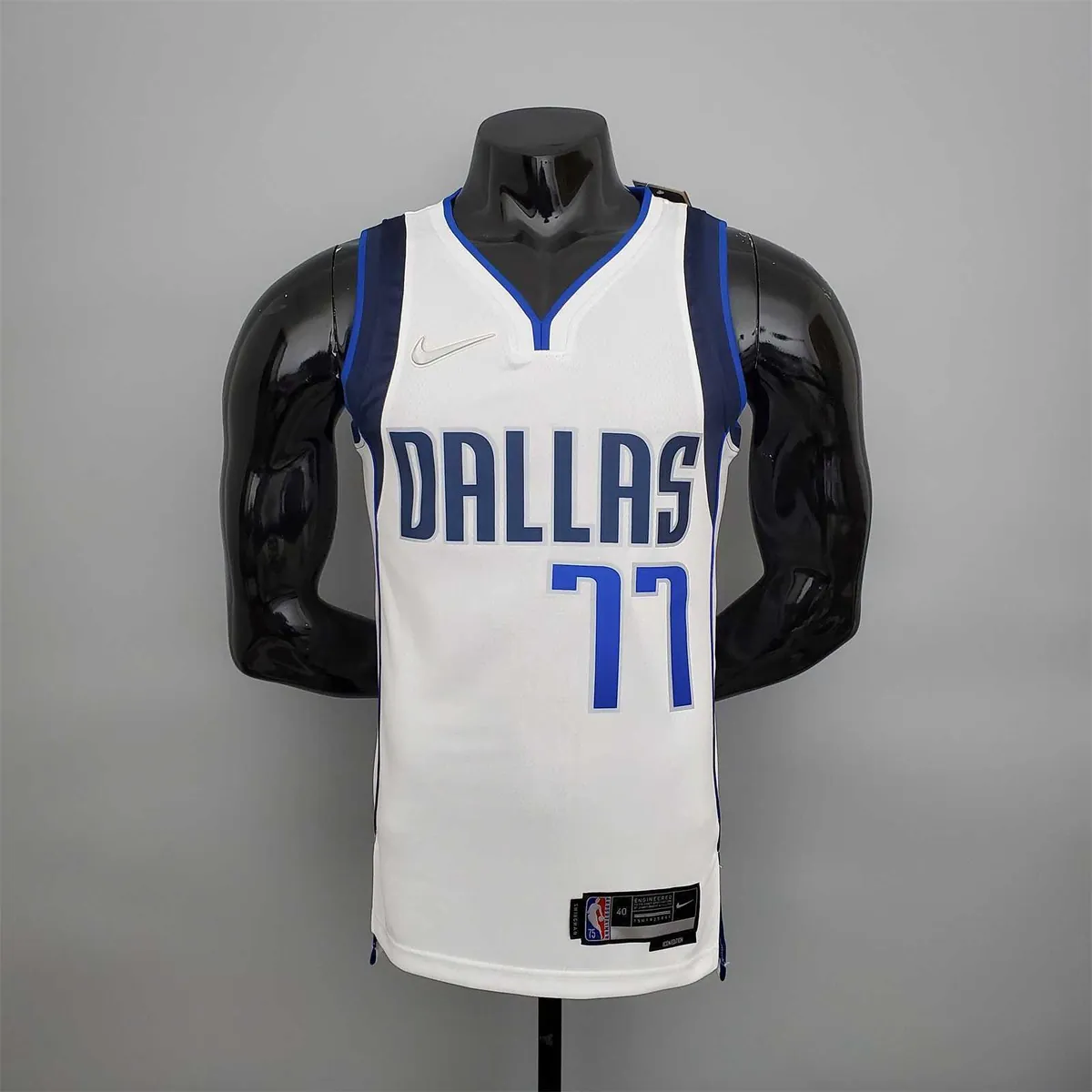 75th Anniversary Doncic#77 Lone Ranger White 10