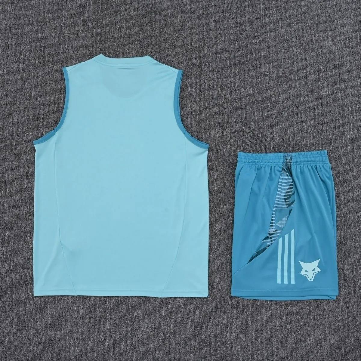 25-26 Cruzeiro Blue Training Kits Football Vest Suits 3