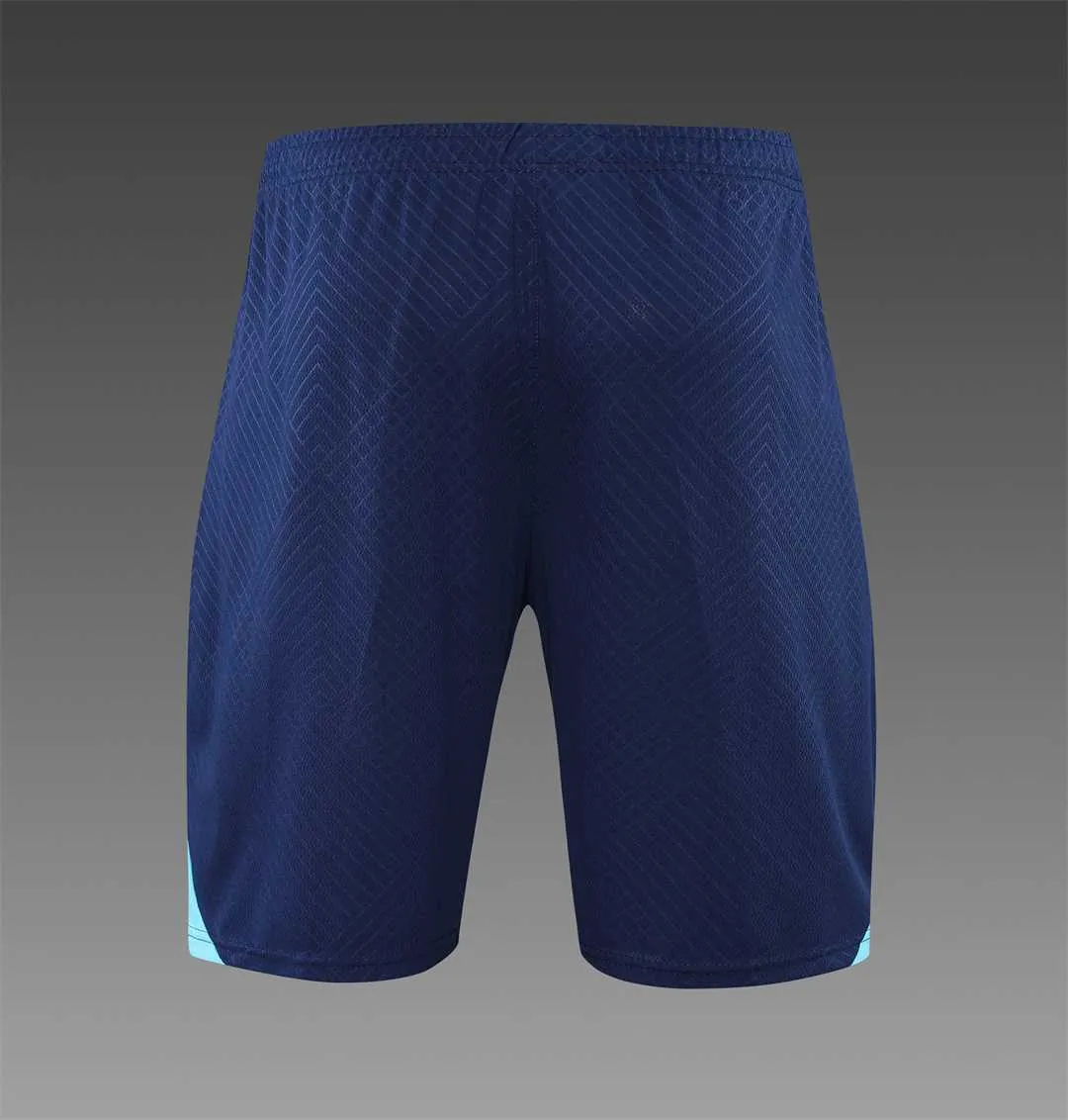 22-23 Atletico Madrid Training Short Sleeve Kit Blue 11