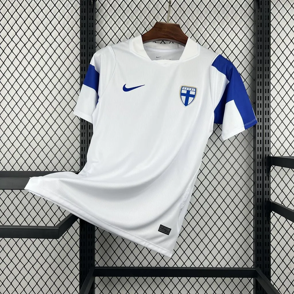 2026 World Cup FIFA Finland Home Kit Soccer T-Shirt AAAAJersey Supply Yupoo 6 2