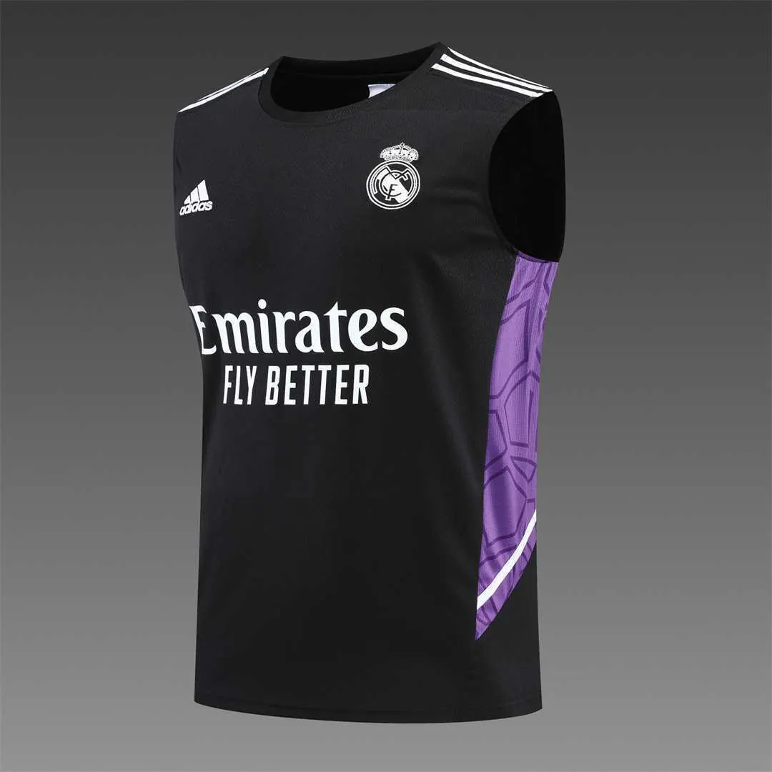 22-23 Real Madrid training suit kit Black 18