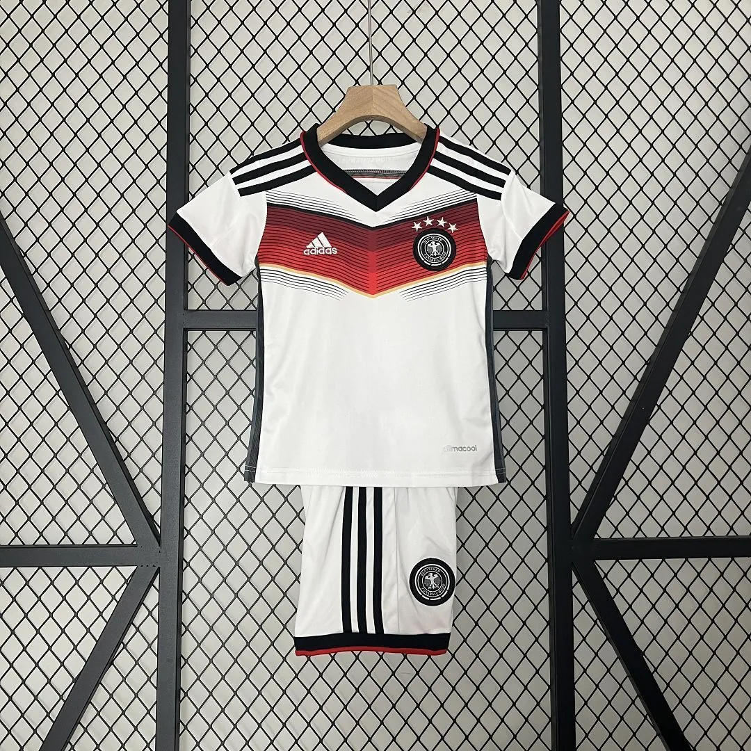 2014 Germany Home Retro Kids Kits Children Sets Football AAAAJerseys Yupoo 11