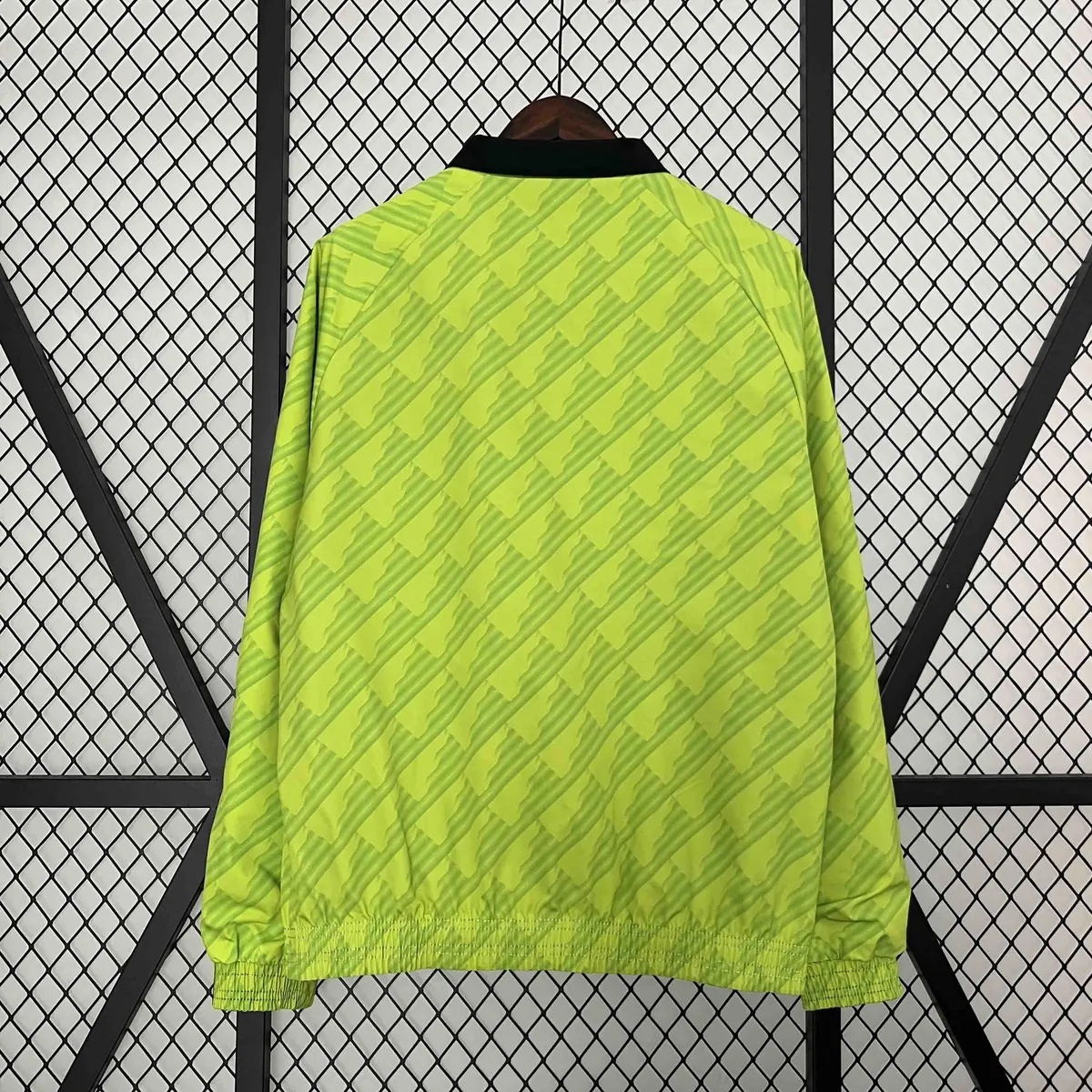 2024 Manchester United Trench Coat Reversible Windbreaker Double-Sides Jacket 5