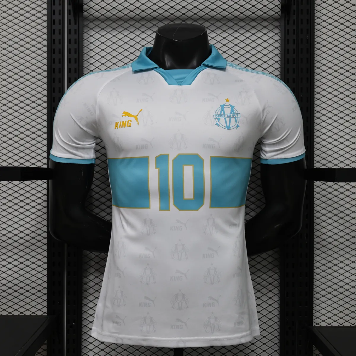 26-27 Marseille Mens Retro Special Edition Soccer Shirt été Kit AAAAJersey Supply Yupoo6 2