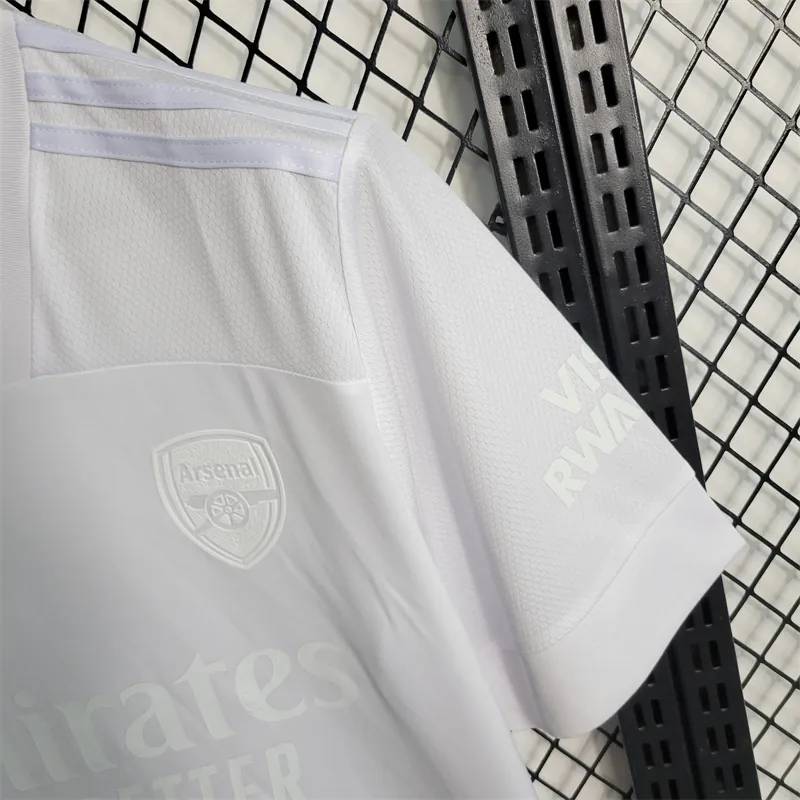 21-22 Arsenal White Size S-XXL Soccer Jersey 5