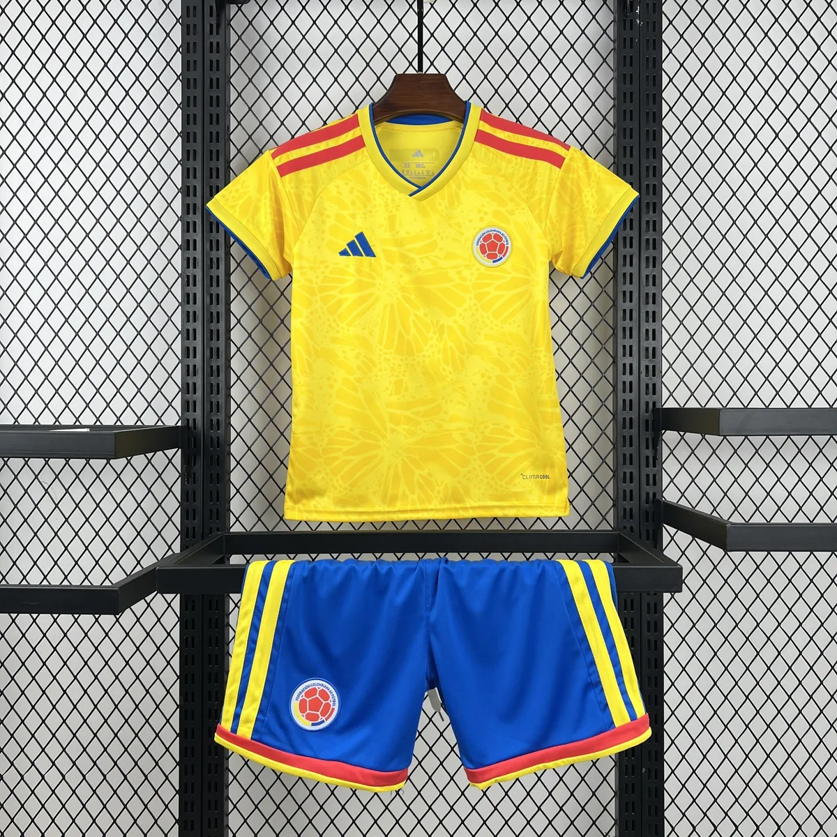 2026 World Cup Colombia Home Kids Kit Football Youth Apparels AAAAJersey Supply Yupoo 8