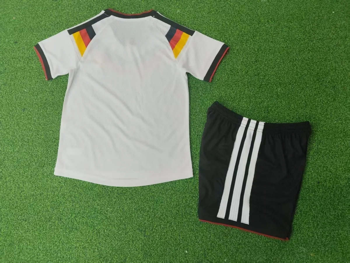 2026 World Cup Germany Home Kids Kit Soccer Player Version Youth Apparels AAAAJersey Supply Yup 1