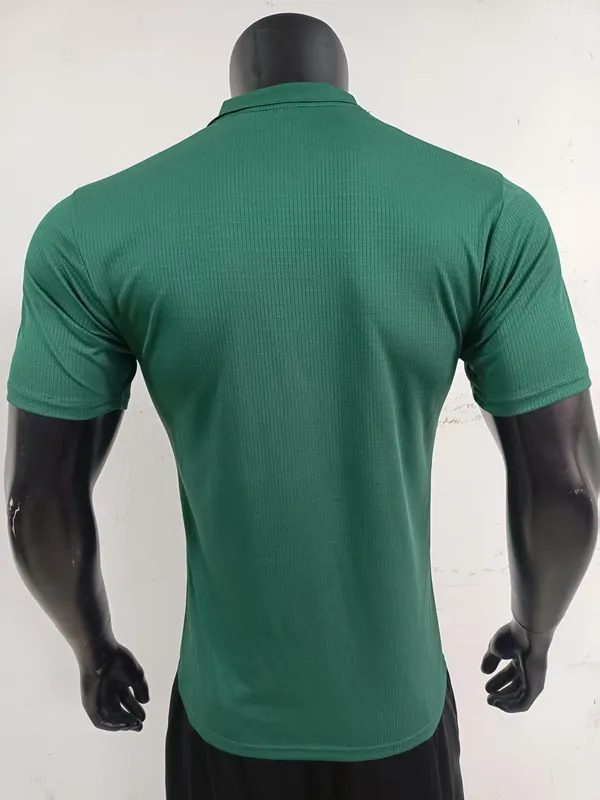 25-26 Real Madrid Green Polo Kit Player Version Soccer AAAAJersey Yupoo S-2XL 1