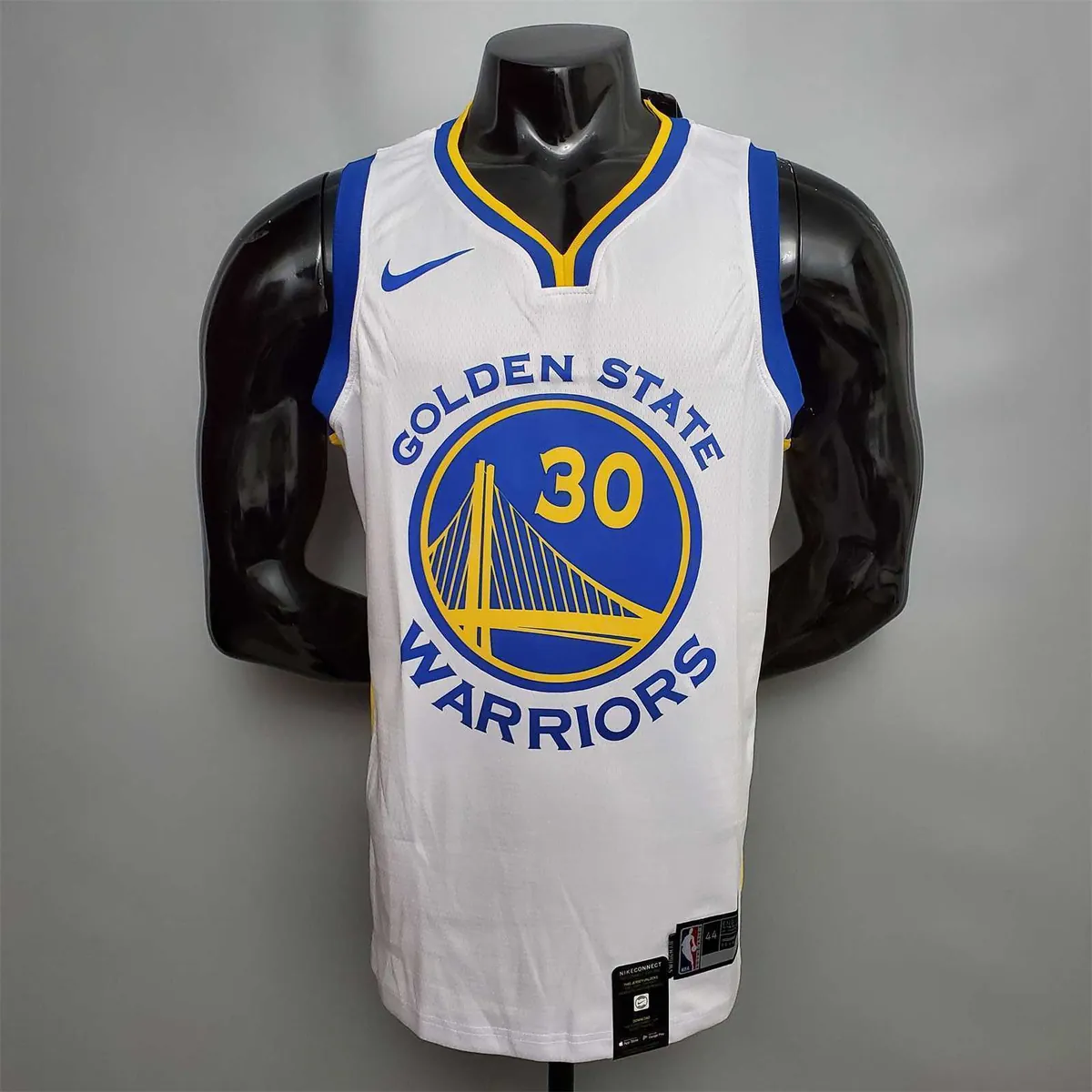 Curry #30 Golden State Warriors white 8