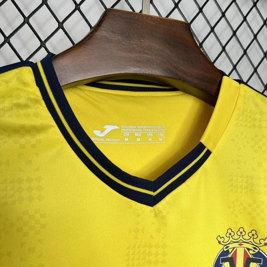 24-25 Villarreal Home Shirt Soccer Uniforms Soccer AAAAJersey Yupoo 3