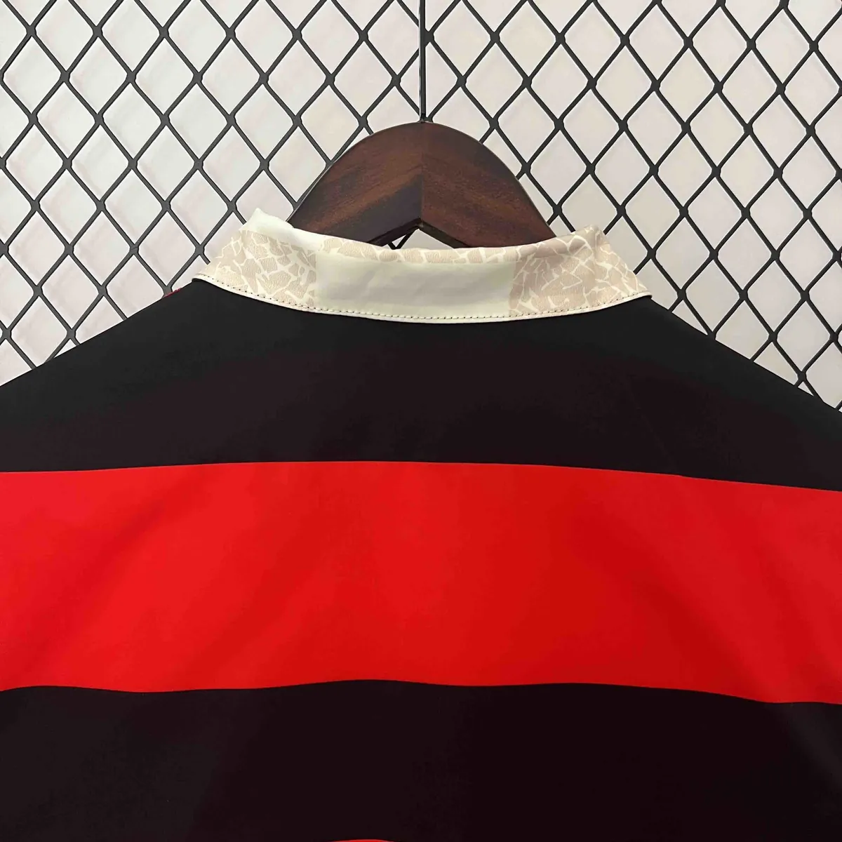 23-24 Flamengo Trench Coat Reversible Windbreaker Double-Sides Jacket Soccer Yupoo 10