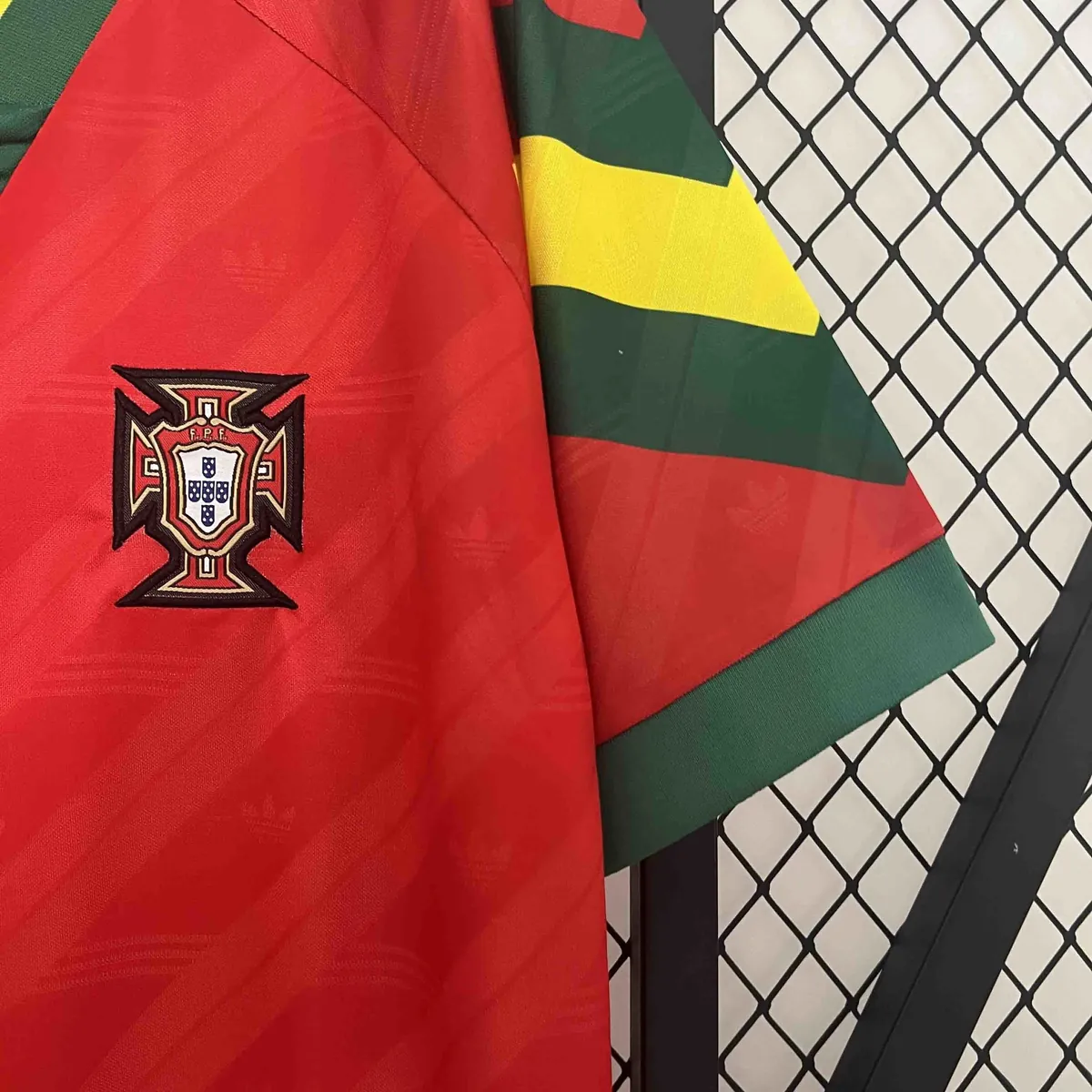 92-94 Portugal Home Retro Kit Vintage Shirt Football AAAAJersey Supplier 5