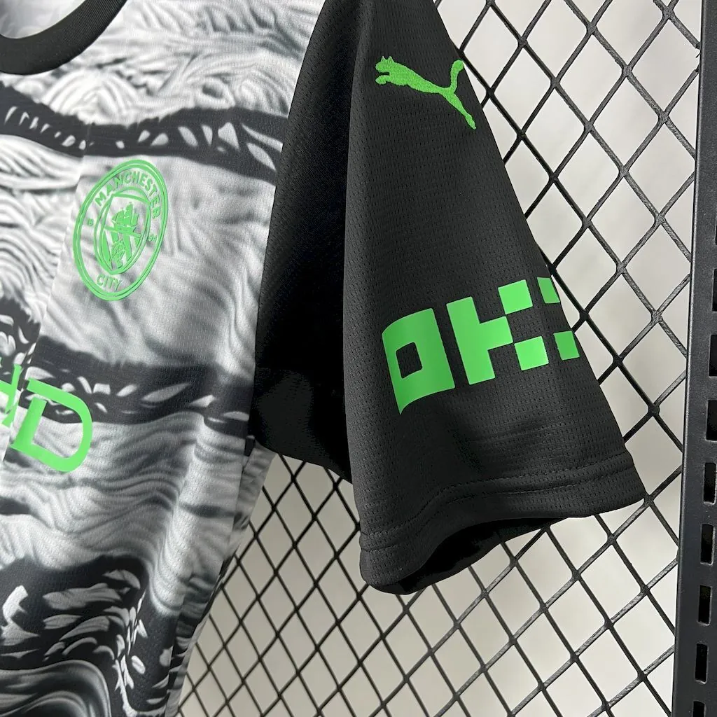 25-26 Manchester City Third Shirt Football Apparels Soccer AAAAJersey Yupoo 1