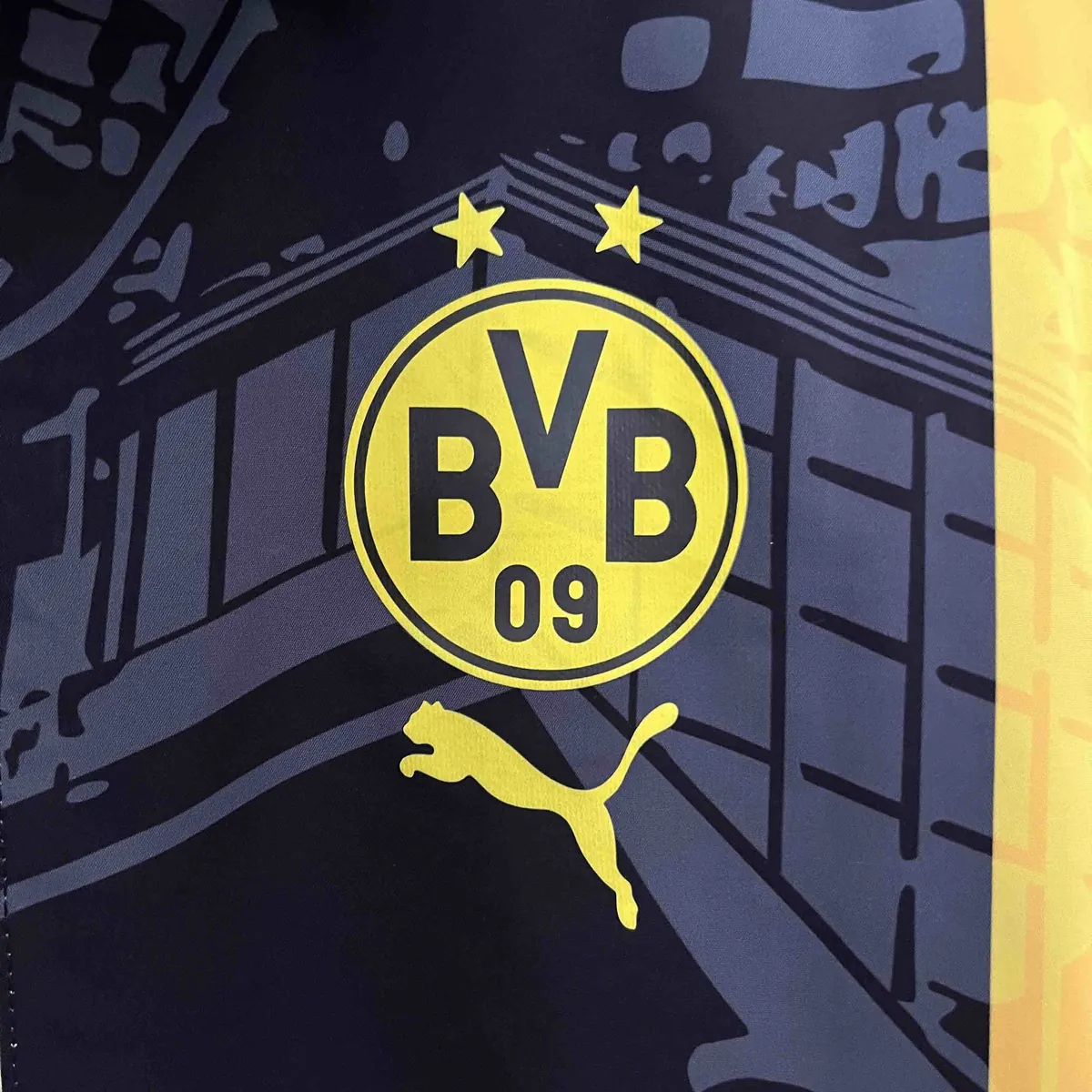 2024 Dortmund Trench Coat Reversible Windbreaker Double-Sides Jacket Sport AAAAJersey Yupoo 5