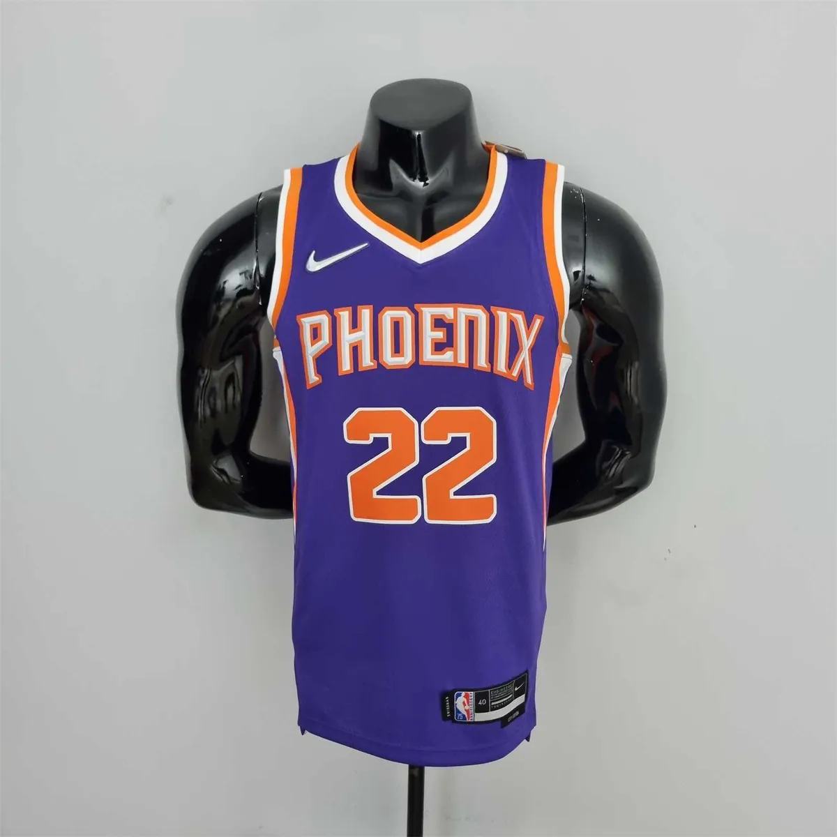 75th Anniversary Ayton #22 Phoenix Suns Purple NBA Jersey 10