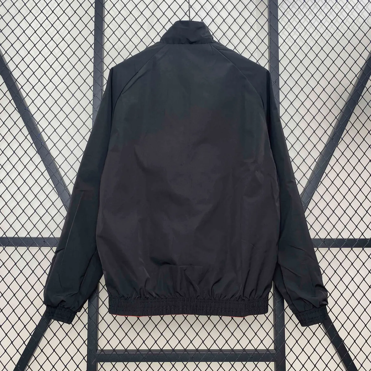 24-25 Arsenal Red&Black Trench Coat Reversible Windbreaker Double-Sides Jacket AAAAJersey Yupoo 1