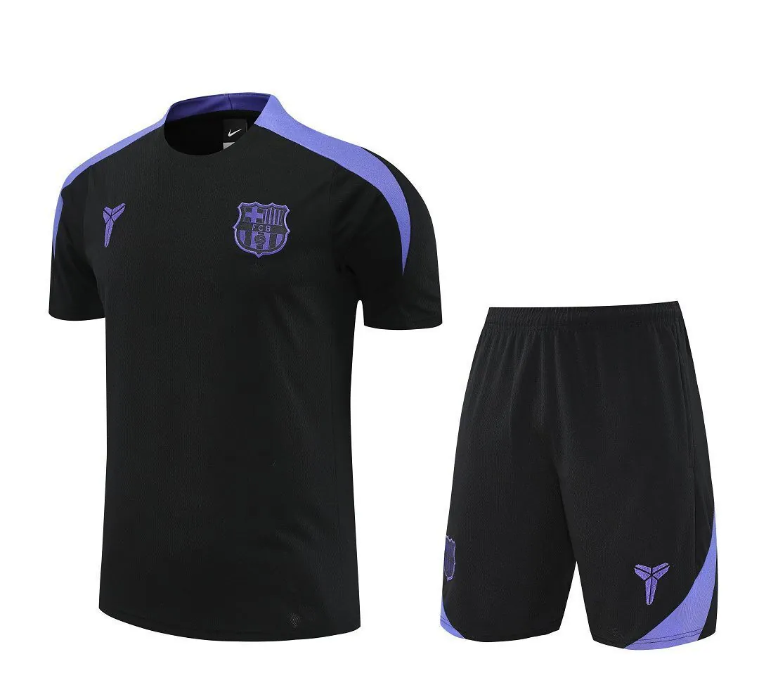 25-26 Barcelona x Kobe Bryant Training Kits Football Tracksuits 3
