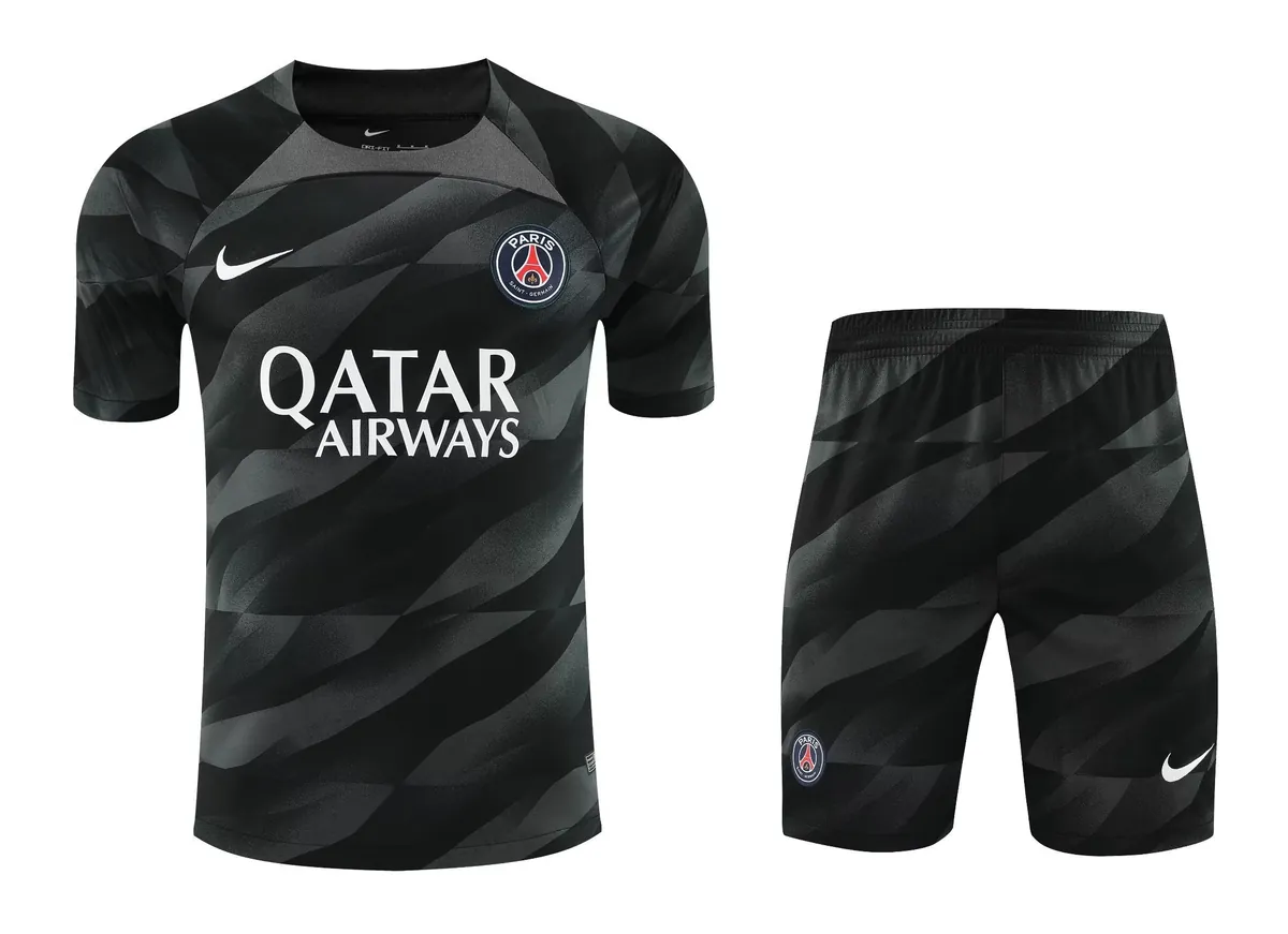 23-24 PSG Goalkeeper Black Soccer Jerseys Yupoo 3