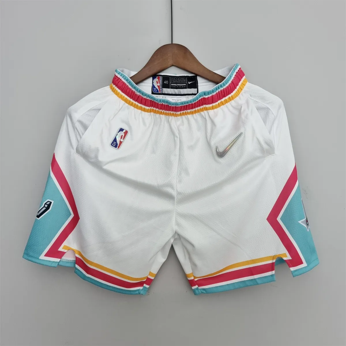 2022 San Antonio Spurs Urban Edition calo branco NBA 8