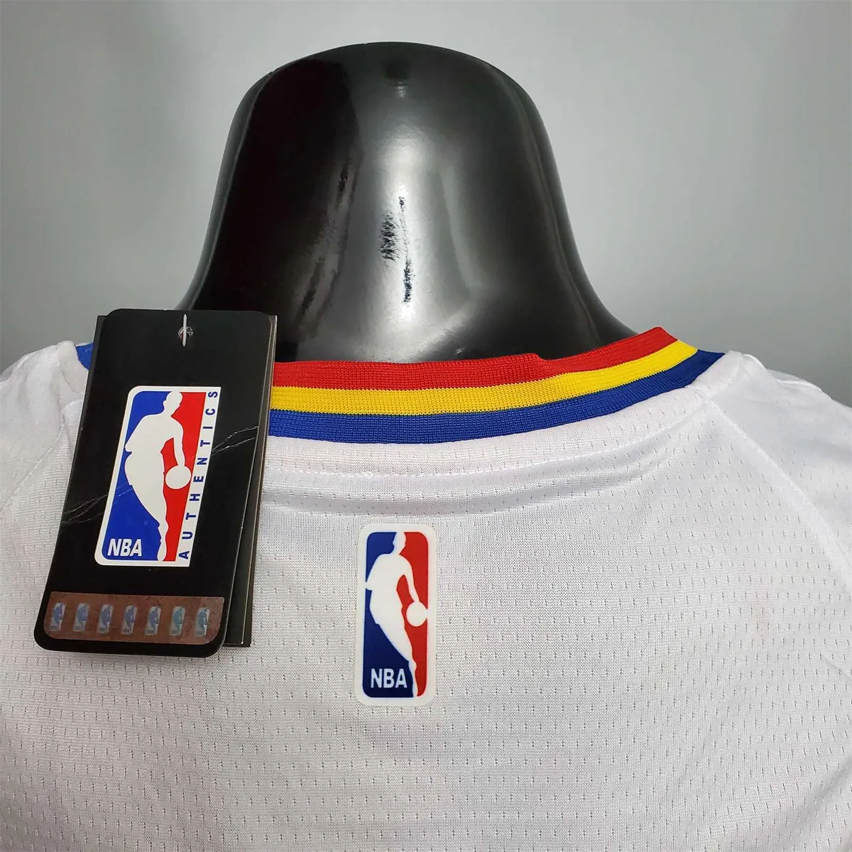 Thompson #11 Golden State Warriors Retro white 5