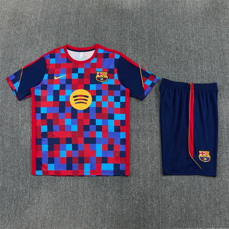 26-27 Barcelona Aldult Kit Football Training Tracksuit Yupoo 5 3