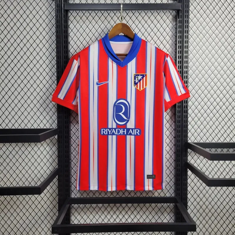 24-25 Atletico Madrid Home Kit Football AAAAJersey Supplier 7