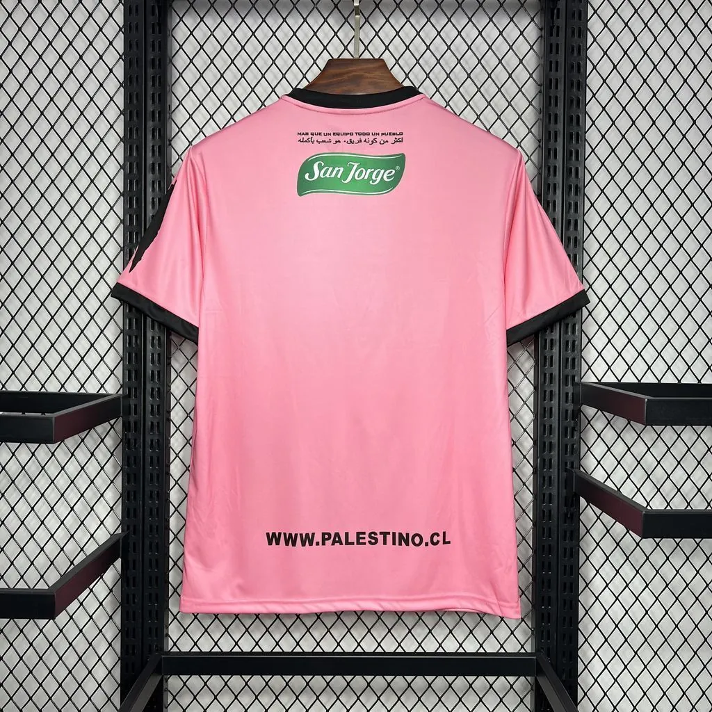 24-25 Club Deportivo Palestino Pink Special Edition Soccer Uniforms Soccer AAAAJersey Yupoo 2