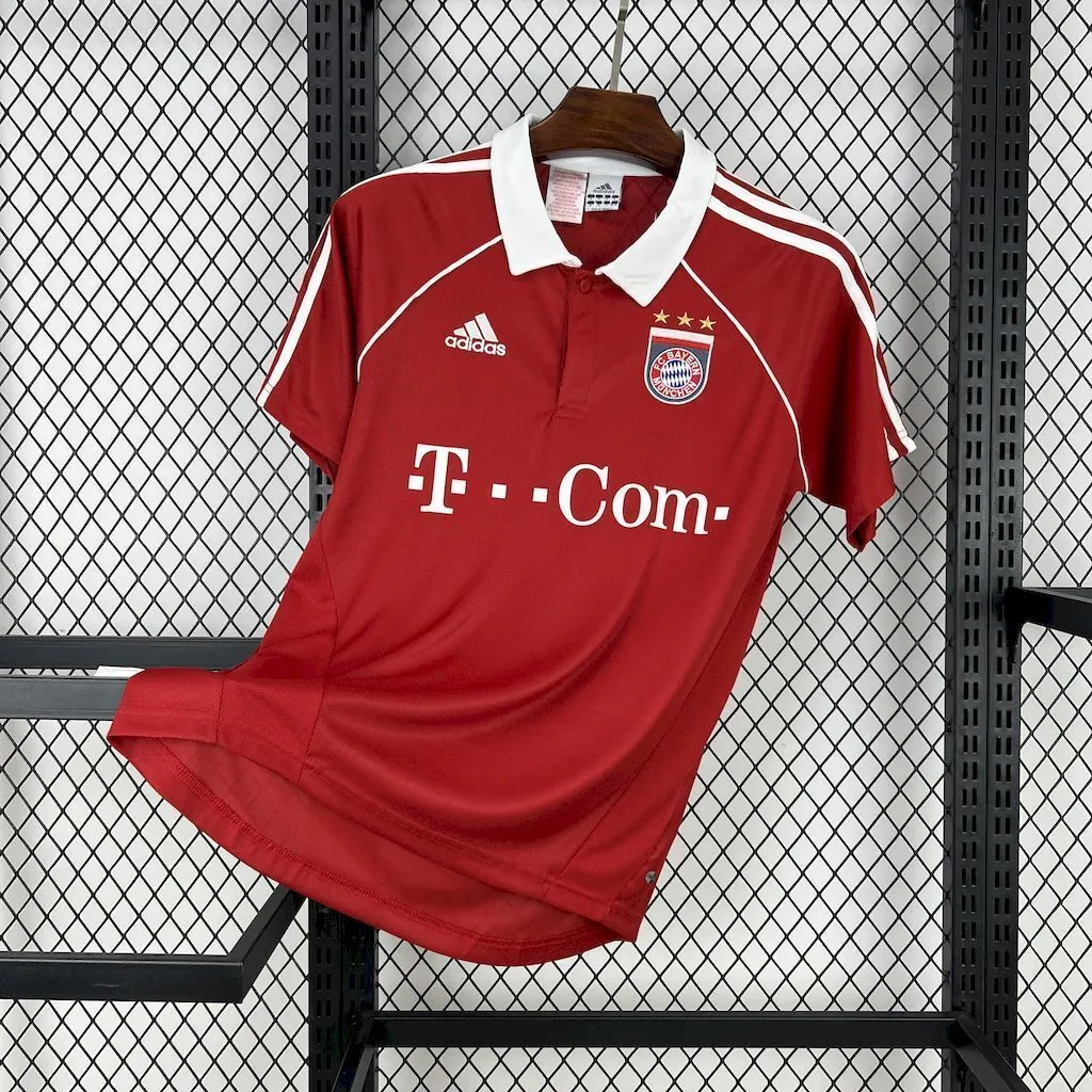 05-06 Bayern Munich Home Retro Kit Vintage Shirt AAAAJersey Dropship Yupoo 10