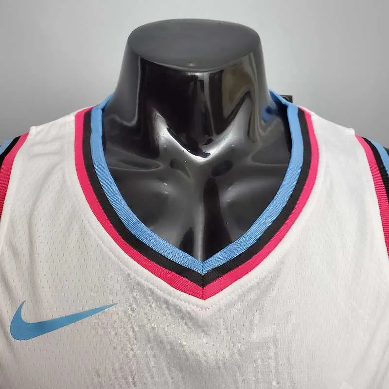 BUTLER #22 Miami Heat white 2